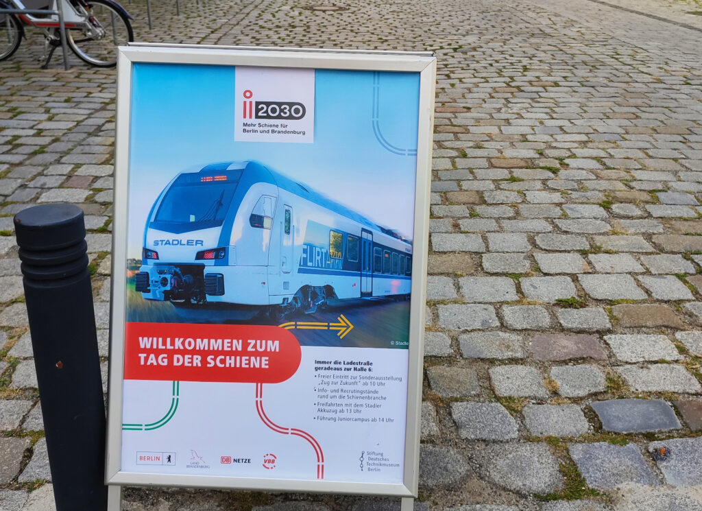 Einladung zum Tag der Schiene im Technikmuseum "Zug zur Zukunft", Foto: VBB