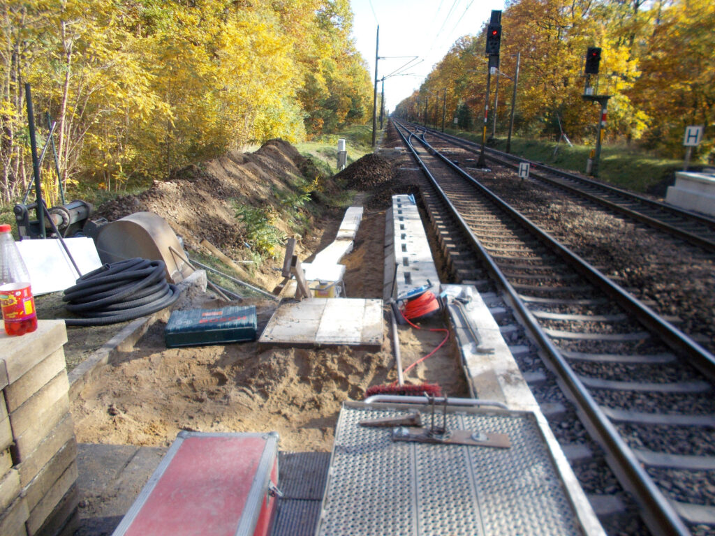 Bahnhof Berkenbrück vor der Bahnsteigverlängerung, Foto DB Station&Service