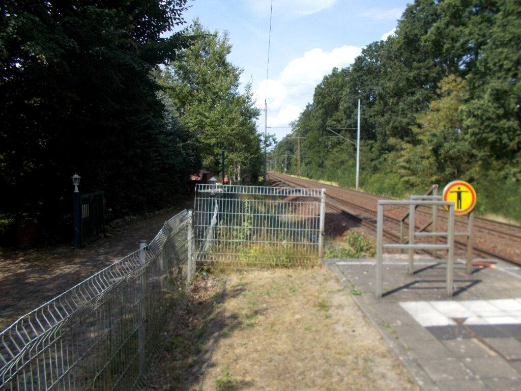 Bahnhof Hangelsberg vor der Bahnsteigverlängerung, Foto: DB Station&Service